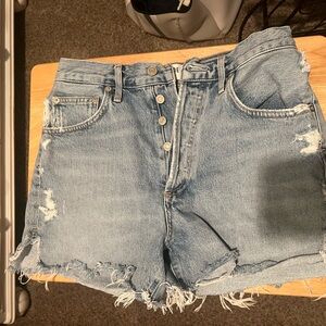 Agolde Dee denim shorts